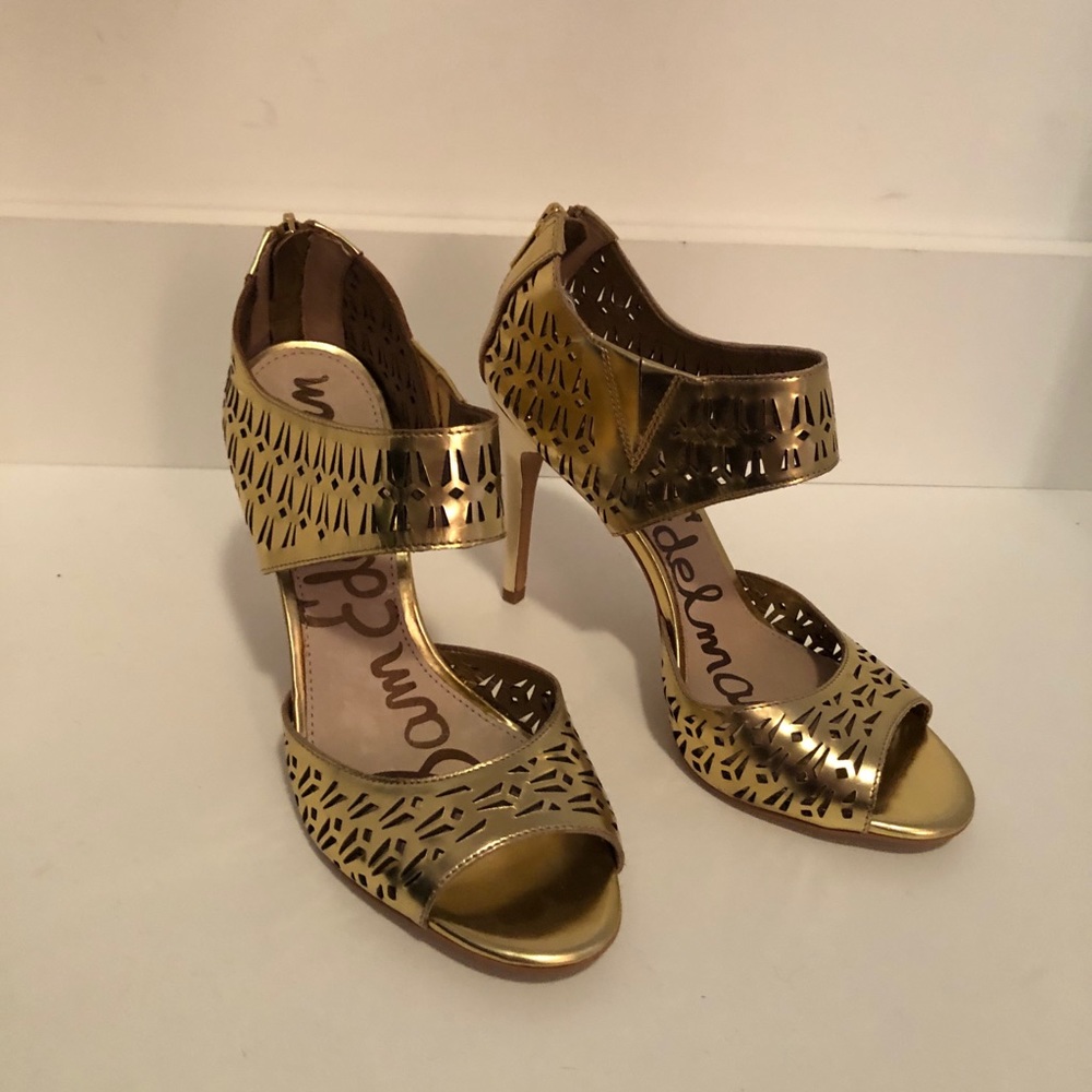 Sam Edleman Gold Heels